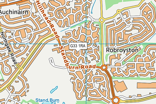 G33 1RA map - OS VectorMap District (Ordnance Survey) G33 1RA map - OS VectorMap District (Ordnance Survey)