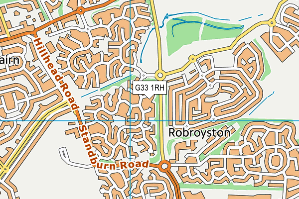 G33 1RH map - OS VectorMap District (Ordnance Survey) G33 1RH map - OS VectorMap District (Ordnance Survey)