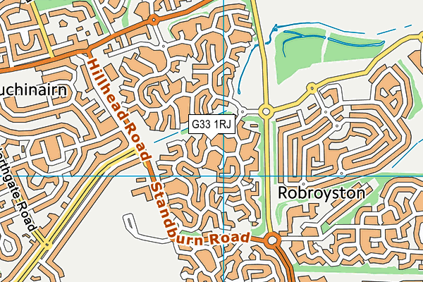G33 1RJ map - OS VectorMap District (Ordnance Survey) G33 1RJ map - OS VectorMap District (Ordnance Survey)