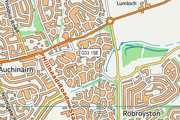 G33 1SE map - OS VectorMap District (Ordnance Survey) G33 1SE map - OS VectorMap District (Ordnance Survey)