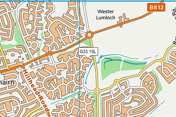 G33 1SL map - OS VectorMap District (Ordnance Survey) G33 1SL map - OS VectorMap District (Ordnance Survey)