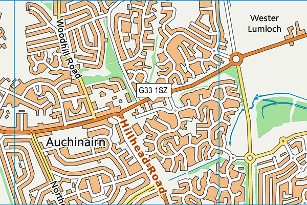 G33 1SZ map - OS VectorMap District (Ordnance Survey) G33 1SZ map - OS VectorMap District (Ordnance Survey)