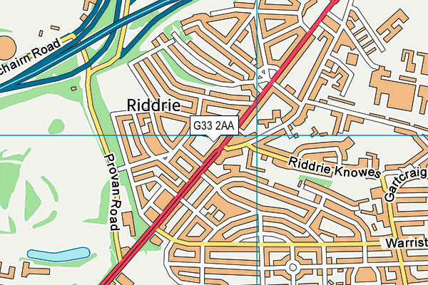 G33 2AA map - OS VectorMap District (Ordnance Survey) G33 2AA map - OS VectorMap District (Ordnance Survey)