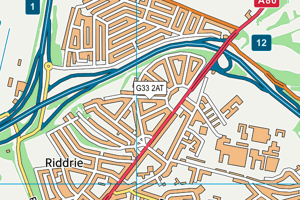 G33 2AT map - OS VectorMap District (Ordnance Survey) G33 2AT map - OS VectorMap District (Ordnance Survey)