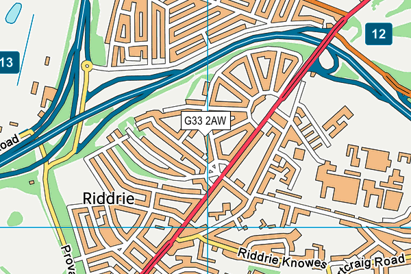 G33 2AW map - OS VectorMap District (Ordnance Survey) G33 2AW map - OS VectorMap District (Ordnance Survey)