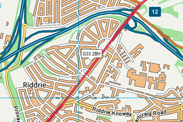 G33 2BH map - OS VectorMap District (Ordnance Survey) G33 2BH map - OS VectorMap District (Ordnance Survey)