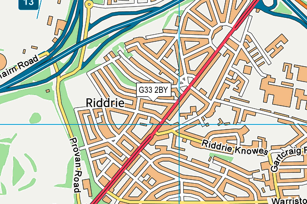 G33 2BY map - OS VectorMap District (Ordnance Survey) G33 2BY map - OS VectorMap District (Ordnance Survey)
