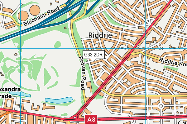 G33 2DR map - OS VectorMap District (Ordnance Survey) G33 2DR map - OS VectorMap District (Ordnance Survey)