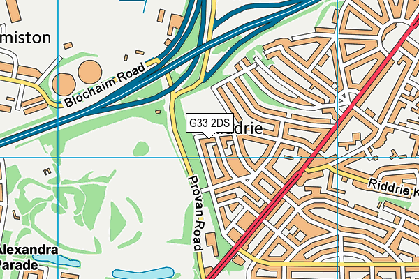 G33 2DS map - OS VectorMap District (Ordnance Survey) G33 2DS map - OS VectorMap District (Ordnance Survey)