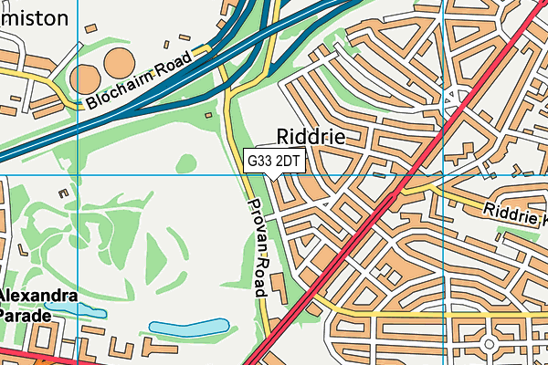 G33 2DT map - OS VectorMap District (Ordnance Survey) G33 2DT map - OS VectorMap District (Ordnance Survey)