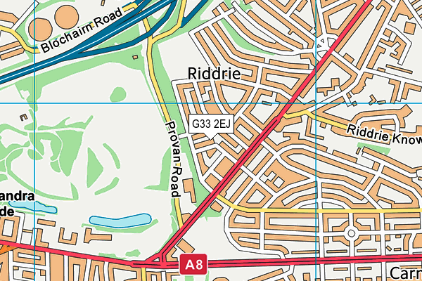 G33 2EJ map - OS VectorMap District (Ordnance Survey) G33 2EJ map - OS VectorMap District (Ordnance Survey)