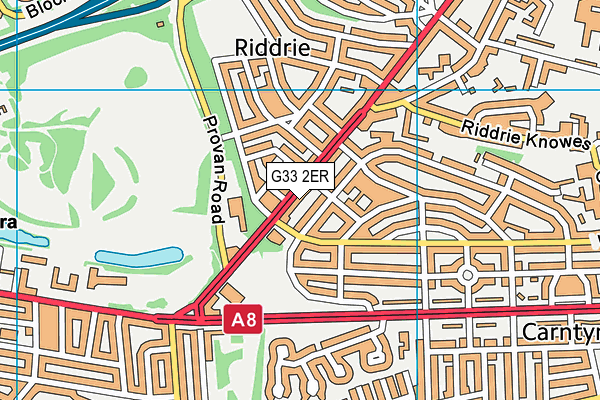 G33 2ER map - OS VectorMap District (Ordnance Survey) G33 2ER map - OS VectorMap District (Ordnance Survey)