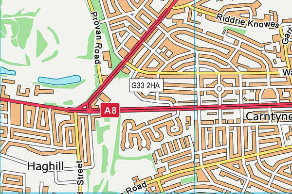 G33 2HA map - OS VectorMap District (Ordnance Survey) G33 2HA map - OS VectorMap District (Ordnance Survey)