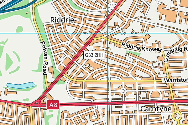 G33 2HH map - OS VectorMap District (Ordnance Survey) G33 2HH map - OS VectorMap District (Ordnance Survey)