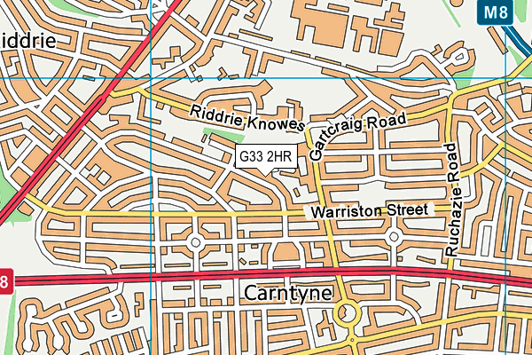 G33 2HR map - OS VectorMap District (Ordnance Survey) G33 2HR map - OS VectorMap District (Ordnance Survey)