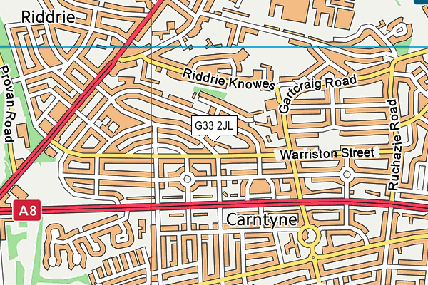 G33 2JL map - OS VectorMap District (Ordnance Survey) G33 2JL map - OS VectorMap District (Ordnance Survey)
