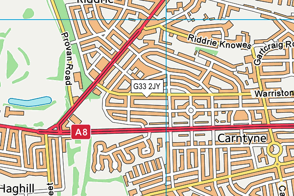 G33 2JY map - OS VectorMap District (Ordnance Survey) G33 2JY map - OS VectorMap District (Ordnance Survey)