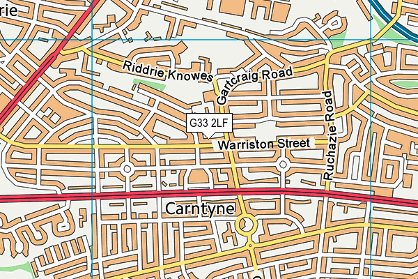 G33 2LF map - OS VectorMap District (Ordnance Survey) G33 2LF map - OS VectorMap District (Ordnance Survey)