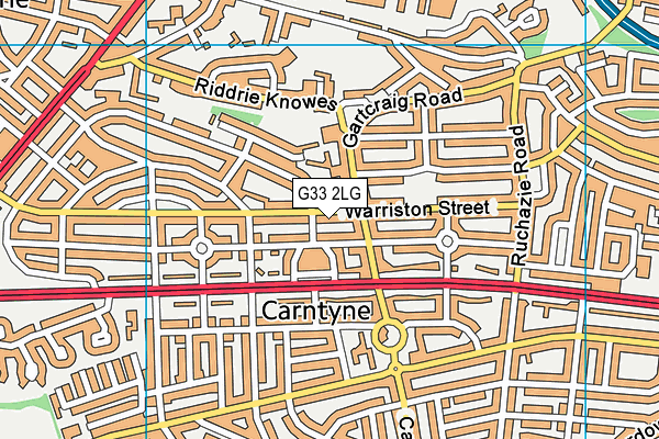 G33 2LG map - OS VectorMap District (Ordnance Survey) G33 2LG map - OS VectorMap District (Ordnance Survey)