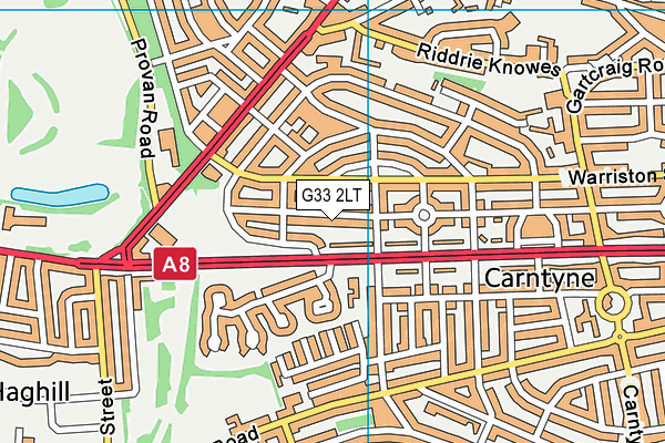 G33 2LT map - OS VectorMap District (Ordnance Survey) G33 2LT map - OS VectorMap District (Ordnance Survey)
