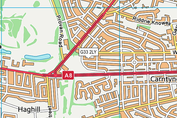 G33 2LY map - OS VectorMap District (Ordnance Survey) G33 2LY map - OS VectorMap District (Ordnance Survey)