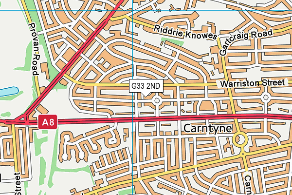 G33 2ND map - OS VectorMap District (Ordnance Survey) G33 2ND map - OS VectorMap District (Ordnance Survey)