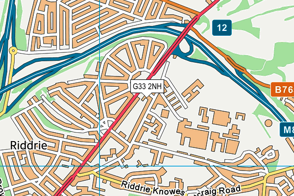 G33 2NH map - OS VectorMap District (Ordnance Survey) G33 2NH map - OS VectorMap District (Ordnance Survey)