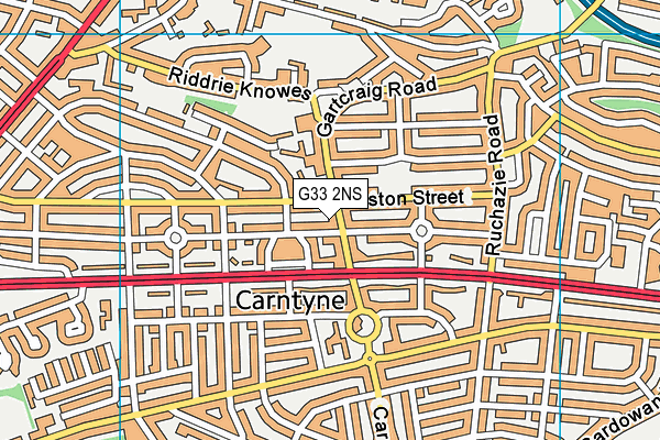 G33 2NS map - OS VectorMap District (Ordnance Survey) G33 2NS map - OS VectorMap District (Ordnance Survey)