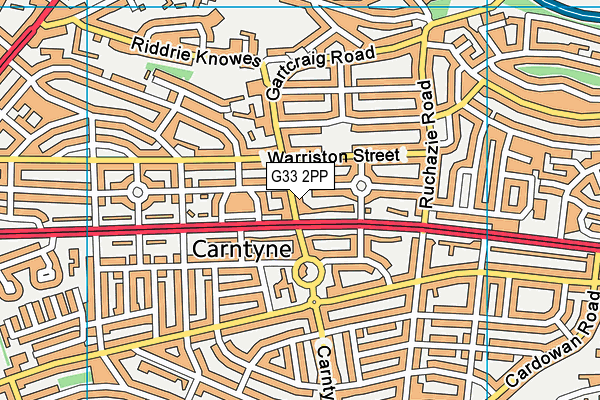 G33 2PP map - OS VectorMap District (Ordnance Survey) G33 2PP map - OS VectorMap District (Ordnance Survey)