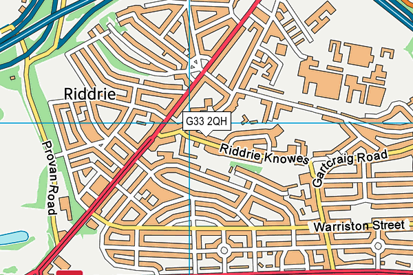 G33 2QH map - OS VectorMap District (Ordnance Survey) G33 2QH map - OS VectorMap District (Ordnance Survey)