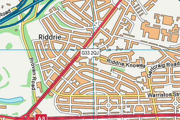 G33 2QJ map - OS VectorMap District (Ordnance Survey) G33 2QJ map - OS VectorMap District (Ordnance Survey)