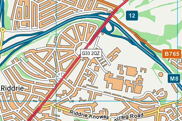 G33 2QZ map - OS VectorMap District (Ordnance Survey) G33 2QZ map - OS VectorMap District (Ordnance Survey)