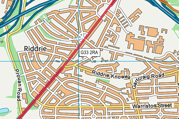 G33 2RA map - OS VectorMap District (Ordnance Survey) G33 2RA map - OS VectorMap District (Ordnance Survey)