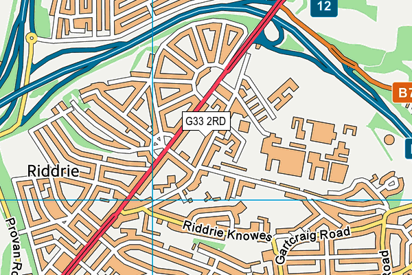 G33 2RD map - OS VectorMap District (Ordnance Survey) G33 2RD map - OS VectorMap District (Ordnance Survey)