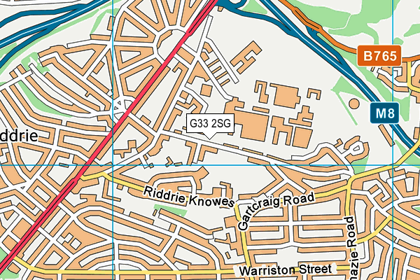 G33 2SG map - OS VectorMap District (Ordnance Survey) G33 2SG map - OS VectorMap District (Ordnance Survey)