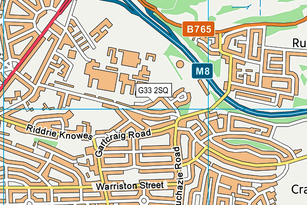 G33 2SQ map - OS VectorMap District (Ordnance Survey) G33 2SQ map - OS VectorMap District (Ordnance Survey)