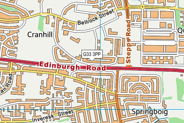 G33 3PP map - OS VectorMap District (Ordnance Survey) G33 3PP map - OS VectorMap District (Ordnance Survey)