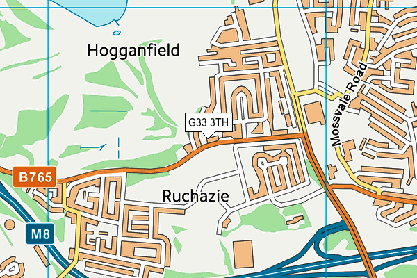 G33 3TH map - OS VectorMap District (Ordnance Survey) G33 3TH map - OS VectorMap District (Ordnance Survey)