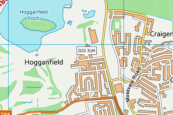 G33 3UH map - OS VectorMap District (Ordnance Survey) G33 3UH map - OS VectorMap District (Ordnance Survey)