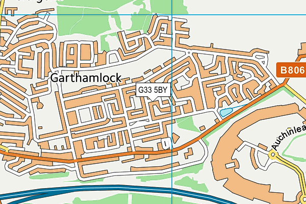 G33 5BY map - OS VectorMap District (Ordnance Survey) G33 5BY map - OS VectorMap District (Ordnance Survey)