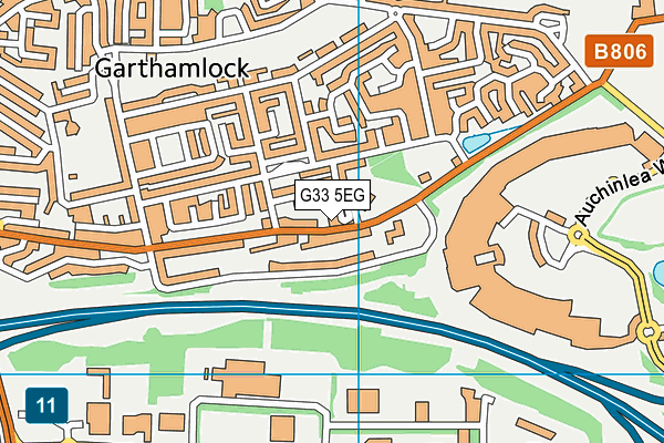 G33 5EG map - OS VectorMap District (Ordnance Survey) G33 5EG map - OS VectorMap District (Ordnance Survey)