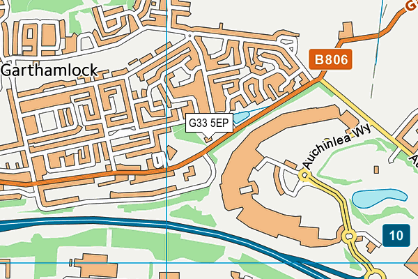 G33 5EP map - OS VectorMap District (Ordnance Survey) G33 5EP map - OS VectorMap District (Ordnance Survey)