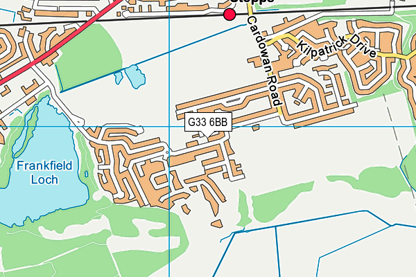 G33 6BB map - OS VectorMap District (Ordnance Survey) G33 6BB map - OS VectorMap District (Ordnance Survey)