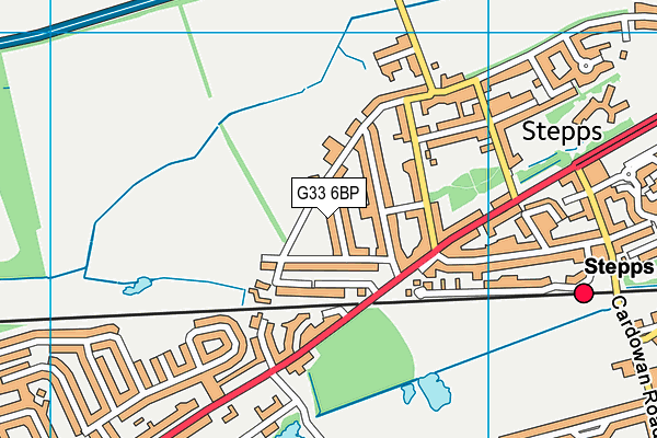 G33 6BP map - OS VectorMap District (Ordnance Survey) G33 6BP map - OS VectorMap District (Ordnance Survey)