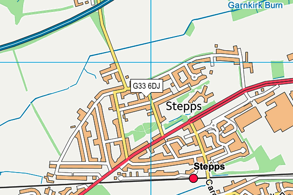 G33 6DJ map - OS VectorMap District (Ordnance Survey) G33 6DJ map - OS VectorMap District (Ordnance Survey)