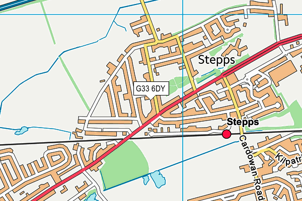 G33 6DY map - OS VectorMap District (Ordnance Survey) G33 6DY map - OS VectorMap District (Ordnance Survey)