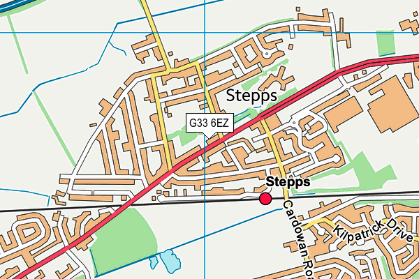 G33 6EZ map - OS VectorMap District (Ordnance Survey) G33 6EZ map - OS VectorMap District (Ordnance Survey)