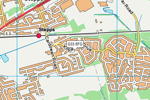 G33 6FG map - OS VectorMap District (Ordnance Survey) G33 6FG map - OS VectorMap District (Ordnance Survey)