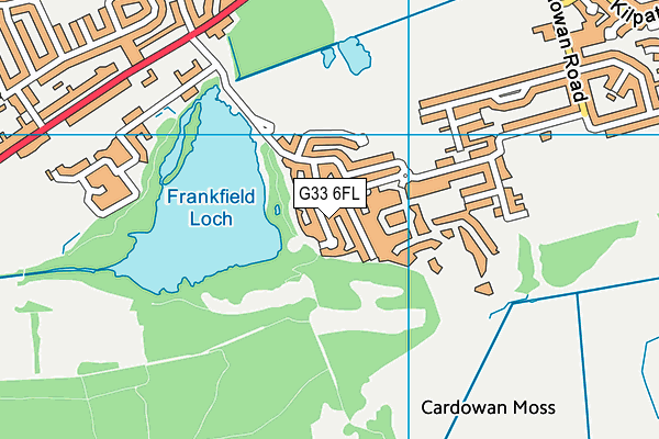 G33 6FL map - OS VectorMap District (Ordnance Survey) G33 6FL map - OS VectorMap District (Ordnance Survey)