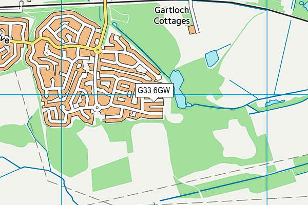 G33 6GW map - OS VectorMap District (Ordnance Survey) G33 6GW map - OS VectorMap District (Ordnance Survey)